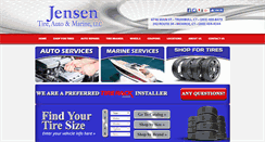 Desktop Screenshot of jensenautomotive.com
